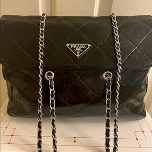 Prada Satchel W/ Chained Strap